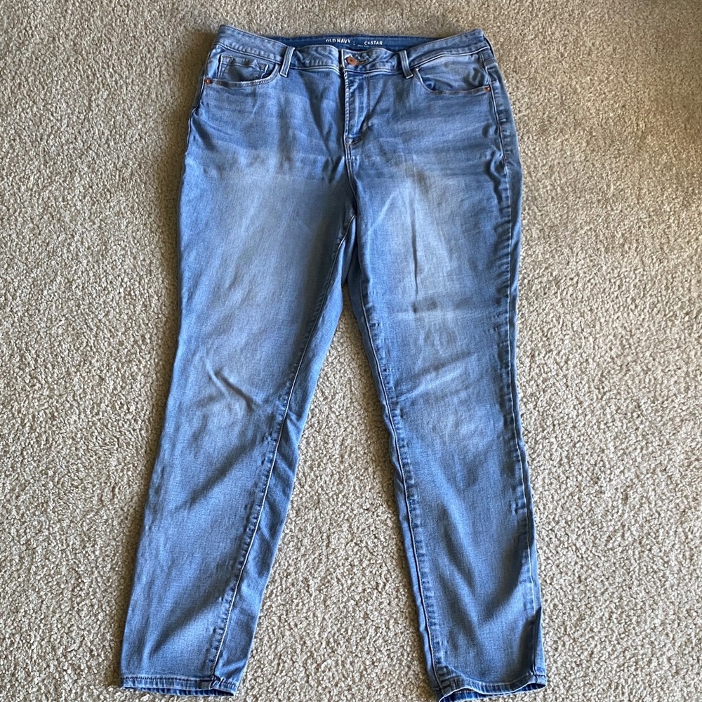 Old Navy Light Blue Skinny Jeans